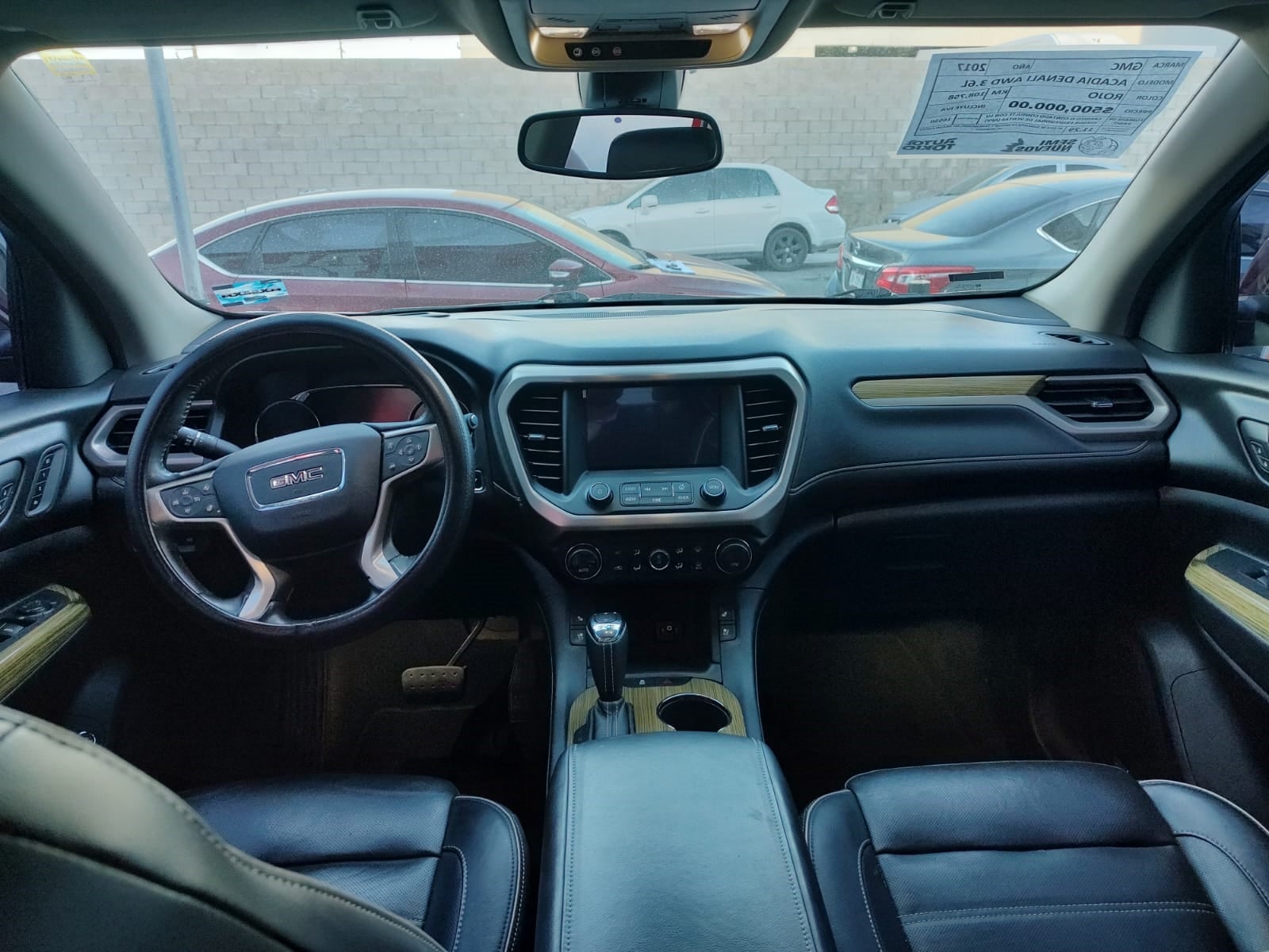 2017 GMC Acadia DENALI V6 3.6L 310 CP 5 PUERTAS AUT PIEL BA AA QC