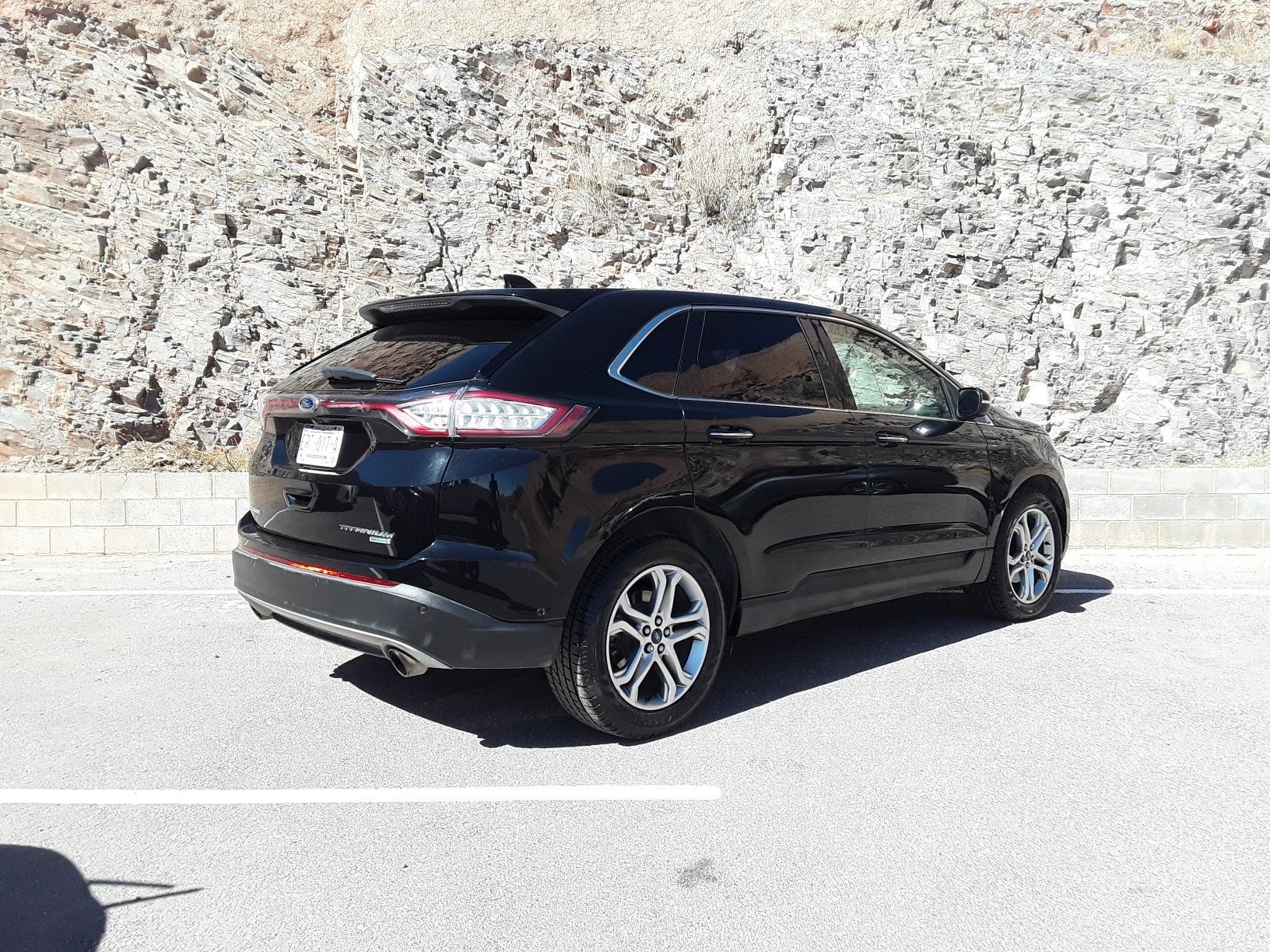 2018 Ford Edge TITANIUM V6 2.0T 245 CP 5 PUERTAS AUT PIEL BA AA